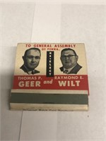 Political Match Book - PA General Assembly
