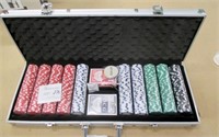 New Poker Chip & Card Set in Case
