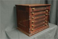 6 Drawer J&P Coats Spool Cabinet #3