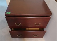 Wooden 2-drawer File Cabinet 30hx30wx21"d