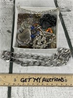Lot of Various Jewelry Parts and Pieces