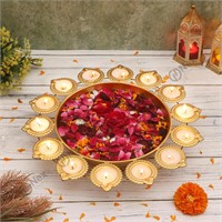 KIH Urli Bowl Flower Shape Floating Flowers & Tea