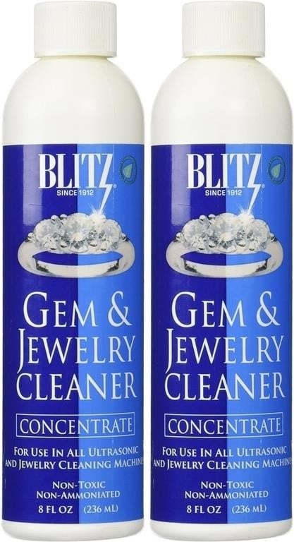 Blitz Gem & Jewelry Cleaner Concentrate (2pc Pack)