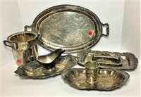 Selection of Silver Plate Items