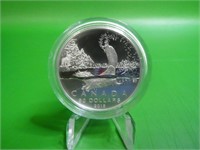 2015 R C M $50.00 .9999 Silver Coin Beaver