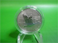 2014 R C M $20.00 .9999 Silver Coin  Canada Goose
