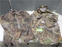 XL Camo shirt and a 2XL shirt with tags