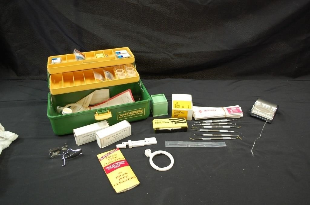Mark II Tool Box with Dental Instruments & Tools