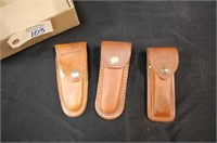 Belt Clip Utility Tool Knife Holders Leather