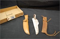 Leather Knife Belt Holster Sheath (3)