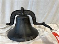 Cast Iron Bell - G.S. Bell & Co Hillsboro, Oh 1886