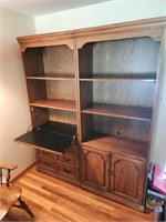 Thomasville Tall Cabinet/Bookshelves