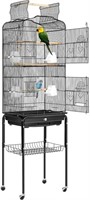 Vivo Home Bird Cage With Play Top