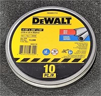 DeWalt 4 1/2" x .045" x 7/8" Type1 Metal Stainless