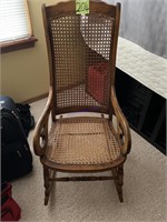 Wicker rocker