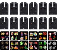 (15pcs) Halloween & Christmas Projector cards for