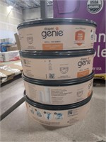 Diaper Genie Clean Laundry Scent Wipes 4 Pack