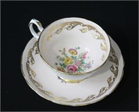 Grosvenor China Tea Cup & Saucer