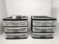 Plastic Stackable Storage Drawers