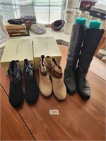 3 Pair Booties/Boots