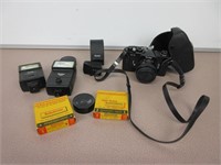 Vivitar XC-3 Camera and Accessories