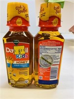 2 bottles 8fl oz Dayquil Kids Honey Cough Syrup