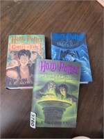 3 HARRY POTTER BOOKS