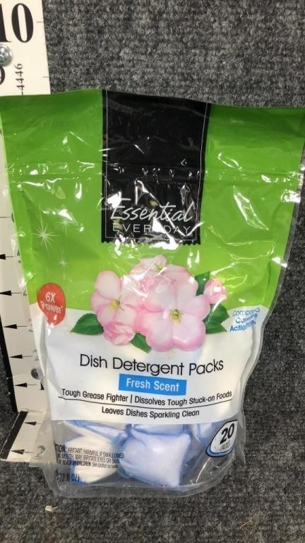 dish detergent packs