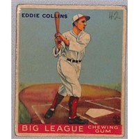 1933 Goudey Eddie Collins Vgex Pencil Mark