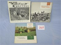 3 John Deere Tractor Books