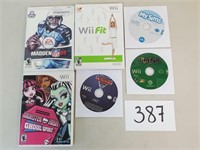 6 Nintendo Wii Games