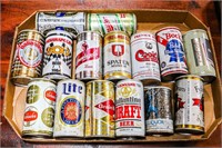 Variety of 15 Beer Cans