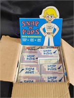 NOS Snap’N’Pops Noisemakers w/ Display & Box