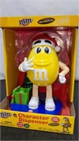 Yellow M & M Candy Dispenser