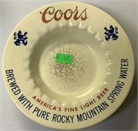 Coors Ashtray Crazing And Crack