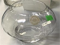 Lenox Crystal Rose Petal Bowl