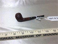 Hand carved pipe