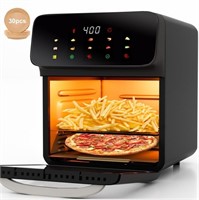 B611  Bluebow Air Fryer 12QT Convection Oven, Blac