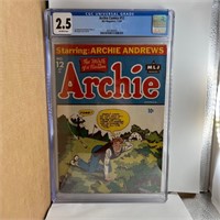 Archie 12 CGC 2.5 Golden Age Classic Cover