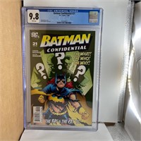 Batman Confidential 21 CGC 9.8