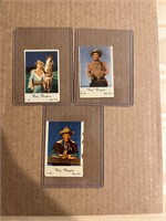 1952 Dutch Gum Set Ab Roy Rogers 3 card lot