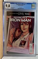 Invincible Iron Man 10 CGC 9.8 2nd Riri Williams
