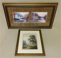 Kinkade and Windberg Framed Prints.