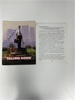 Autograph COA Falling Down Media Press