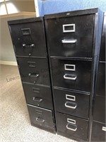 2-4 drawer metal filing cabinet