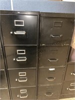 2 -4 drawer metal filing cabinets