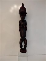Primitive African Carved Female Figural Statue