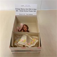 #85 "Flower Girl" Nancy Ann Storybook Doll, w/box