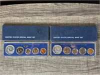 (2) 1966 US Special Mint Sets