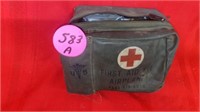 MILITARY AIRPLANE FIRST AID KIT